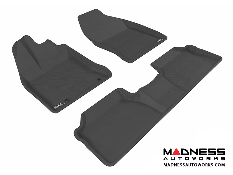 Lexus CT200H Floor Mats (Set of 3) - Black by 3D MAXpider